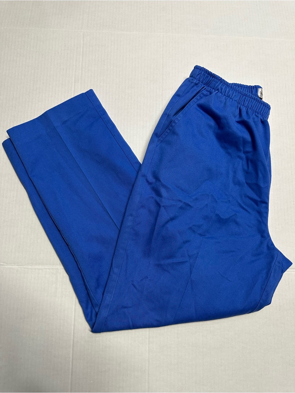 Drapers & Damon's Petite Elastic Waist Blue Pants